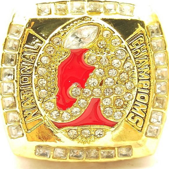 Alabama Crimson Tide Other - USA Alabama Crimson Tide 2011 Saban Silver Ring